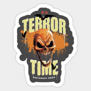 Terror Time Sticker